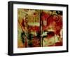 Crimson and Copper II-Ruth Palmer-Framed Art Print