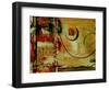 Crimson and Copper-Ruth Palmer-Framed Art Print