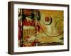 Crimson and Copper-Ruth Palmer-Framed Art Print