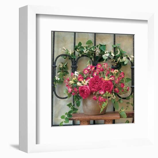 Crimson and Iron-null-Framed Art Print