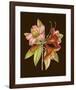 Crimson Blooms I-Samuel Curtis-Framed Art Print