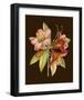 Crimson Blooms I-Samuel Curtis-Framed Art Print