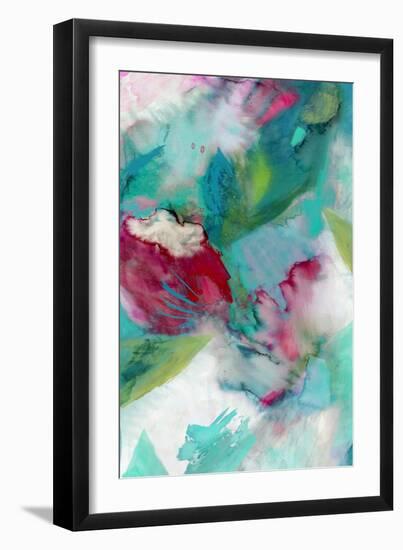 Crimson Bond I-null-Framed Art Print