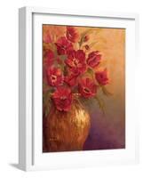 Crimson & Brass I-Linda Wacaster-Framed Art Print