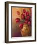 Crimson & Brass II-Linda Wacaster-Framed Art Print