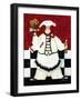 Crimson Chef I-Jennifer Garant-Framed Giclee Print