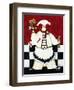 Crimson Chef I-Jennifer Garant-Framed Giclee Print