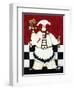 Crimson Chef I-Jennifer Garant-Framed Giclee Print