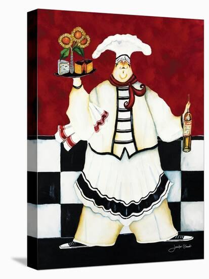 Crimson Chef I-Jennifer Garant-Stretched Canvas