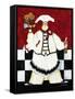 Crimson Chef I-Jennifer Garant-Framed Stretched Canvas