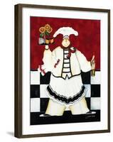 Crimson Chef I-Jennifer Garant-Framed Giclee Print