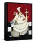 Crimson Chef II-Jennifer Garant-Framed Stretched Canvas