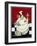 Crimson Chef II-Jennifer Garant-Framed Giclee Print