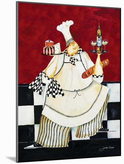 Crimson Chef II-Jennifer Garant-Mounted Giclee Print