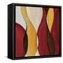 Crimson Coalescence I-Lanie Loreth-Framed Stretched Canvas