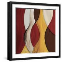 Crimson Coalescence II-Lanie Loreth-Framed Art Print