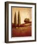 Crimson Dusk-Edward Raymes-Framed Art Print