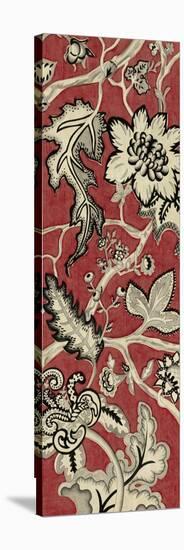Crimson Embroidery I-Chariklia Zarris-Stretched Canvas