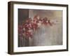 Crimson Flora-Terri Burris-Framed Art Print