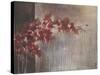 Crimson Flora-Terri Burris-Stretched Canvas