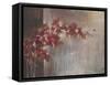 Crimson Flora-Terri Burris-Framed Stretched Canvas