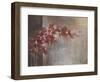 Crimson Flora-Terri Burris-Framed Art Print