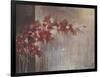 Crimson Flora-Terri Burris-Framed Art Print