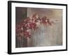 Crimson Flora-Terri Burris-Framed Art Print