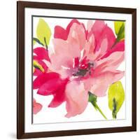 Crimson Flower II-Sandra Jacobs-Framed Giclee Print
