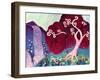 Crimson King Falls-Natasha Wescoat-Framed Giclee Print