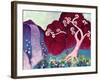 Crimson King Falls-Natasha Wescoat-Framed Giclee Print