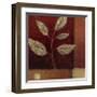 Crimson Leaf Study I-Ursula Salemink-Roos-Framed Giclee Print