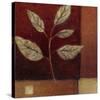 Crimson Leaf Study I-Ursula Salemink-Roos-Stretched Canvas