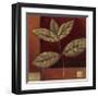 Crimson Leaf Study II-Ursula Salemink-Roos-Framed Giclee Print