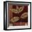 Crimson Leaf Study II-Ursula Salemink-Roos-Framed Giclee Print