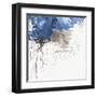 Crimson Lust III Indigo Version-PI Studio-Framed Art Print