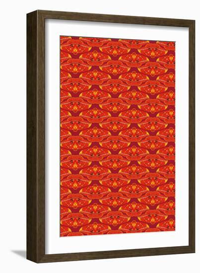 Crimson Patch-Belen Mena-Framed Giclee Print