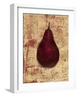 Crimson Pear-Norman Wyatt Jr.-Framed Art Print