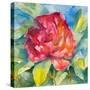 Crimson Peony-Lanie Loreth-Stretched Canvas