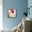 Crimson Poppy 1-Marysia-Framed Stretched Canvas displayed on a wall