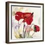 Crimson Poppy 2-Marysia-Framed Giclee Print