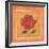 Crimson Roman Rose-Lewman Zaid-Framed Art Print