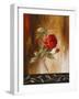 Crimson Rose I-Lanie Loreth-Framed Art Print