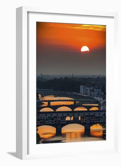 Crimson sky-Giuseppe Torre-Framed Photographic Print