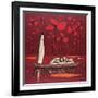 Crimson Sky-Michel Rauscher-Framed Art Print