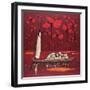 Crimson Sky-Michel Rauscher-Framed Art Print