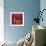 Crimson Sky-Michel Rauscher-Framed Art Print displayed on a wall