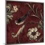 Crimson Song Bird No.3-Laurel Lehman-Mounted Art Print