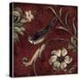 Crimson Song Bird No.3-Laurel Lehman-Stretched Canvas