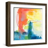 Crimson Sunset I-Joyce Combs-Framed Art Print